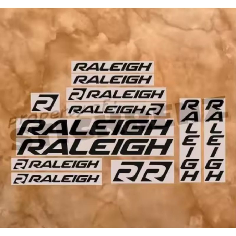 Cutting Stiker Sepeda Raleigh Sticker Sepeda Onthel Clasic