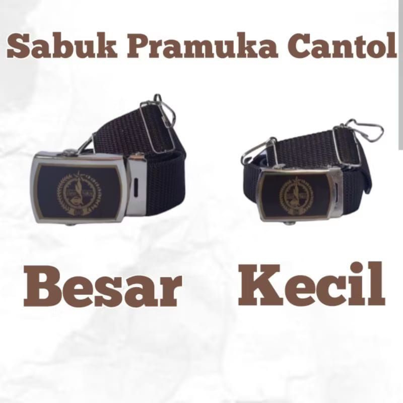 SABUK PRAMUKA CANTOL | SABUK GESPER PRAMUKA