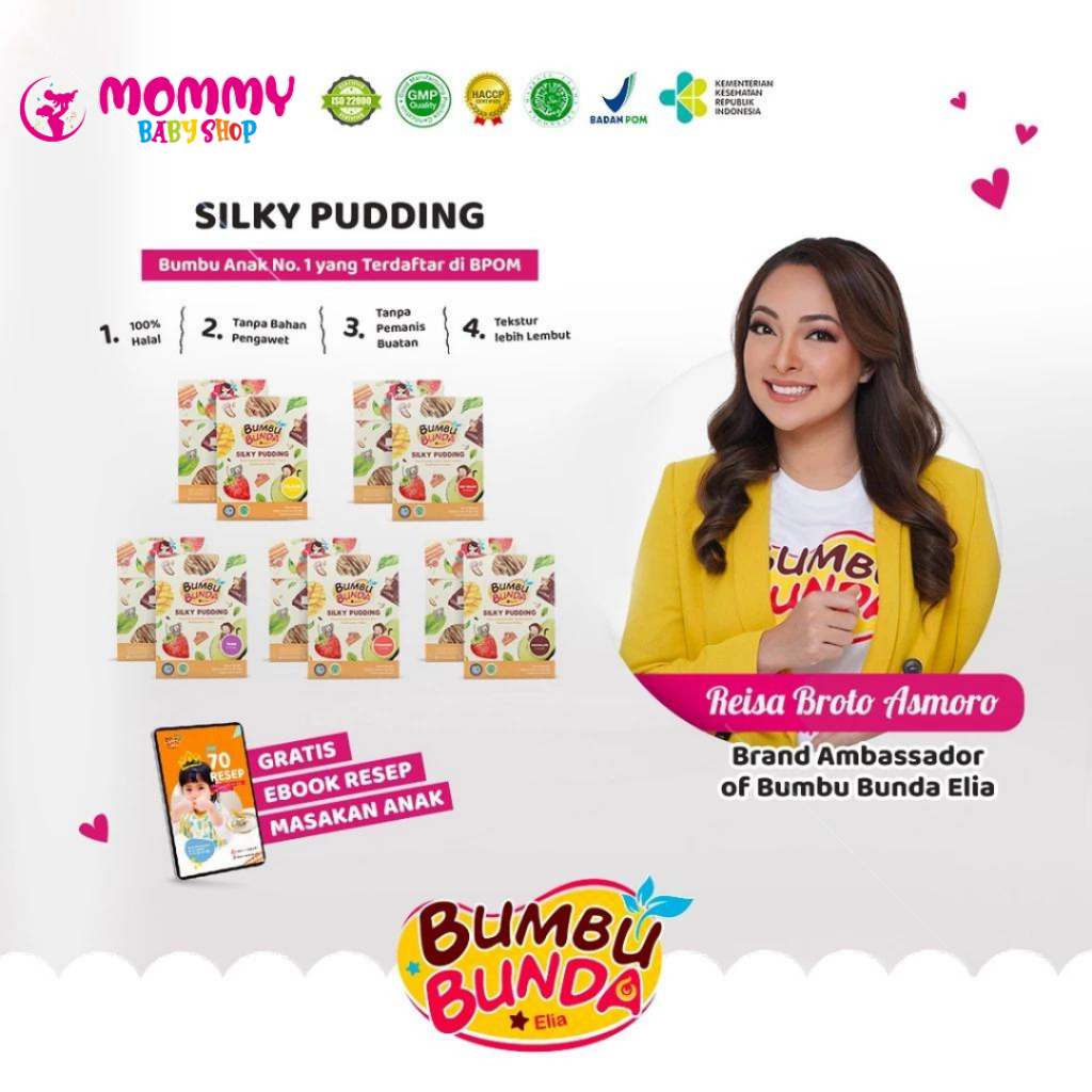 

Bumbu Bunda Silky Pudding - Puding Anak