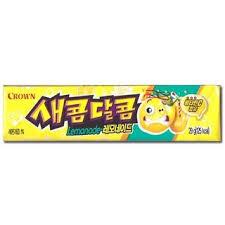 

Crown Sweet Sour Candy Lemon 29g - Permen Asam Manis Lemon Made In Korea