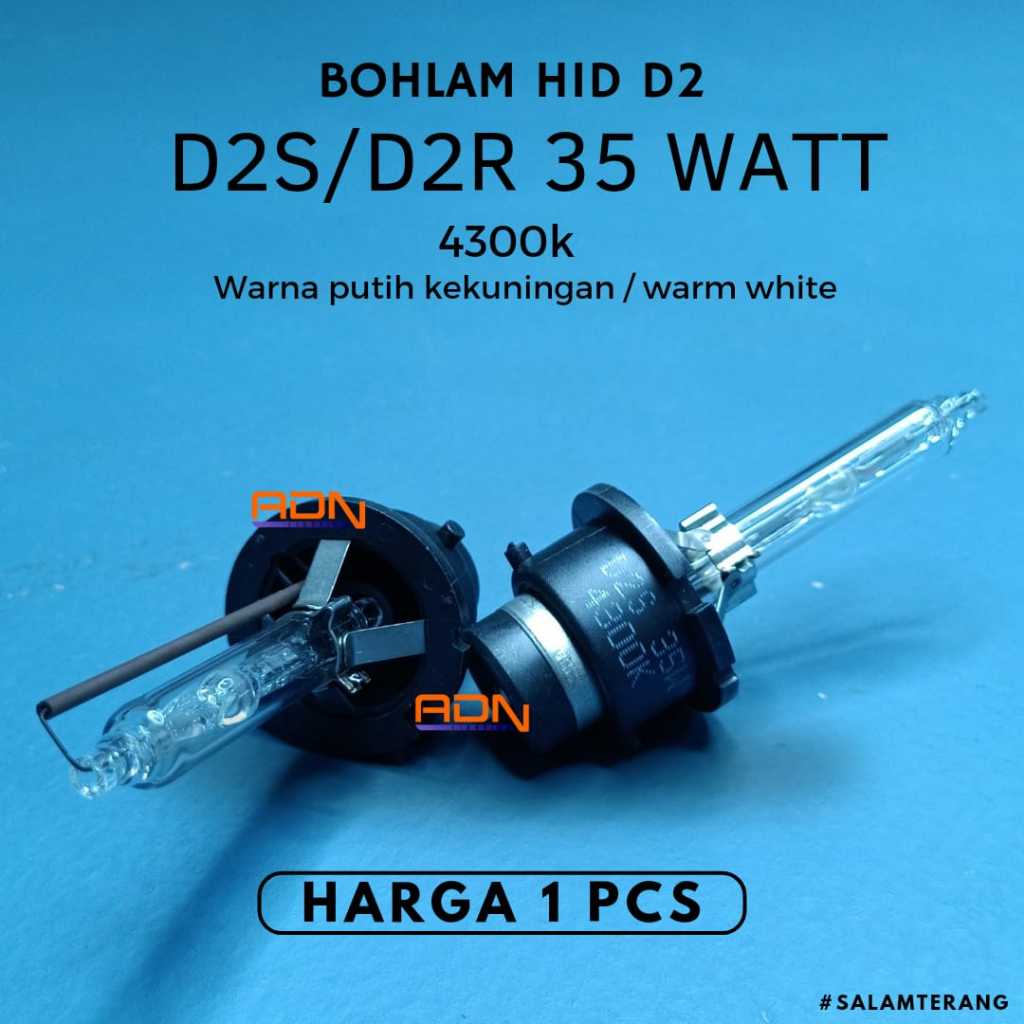 Bulb Bohlam Lampu HID D2 D2R D2S 35W 55W High Quality by ADN.in