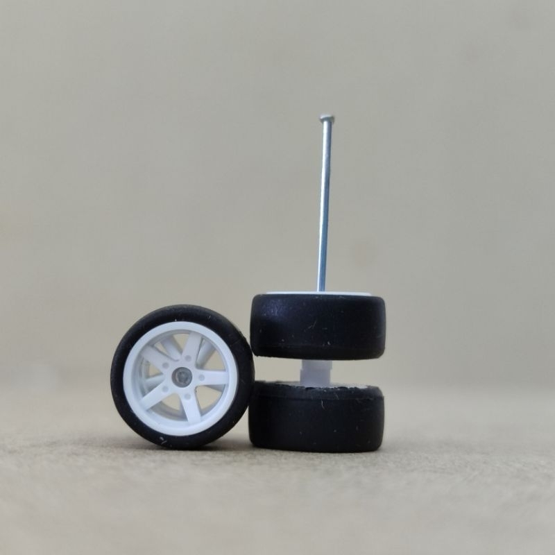 Ban Karet Diecast 1:64 Model Palang 5 Putih