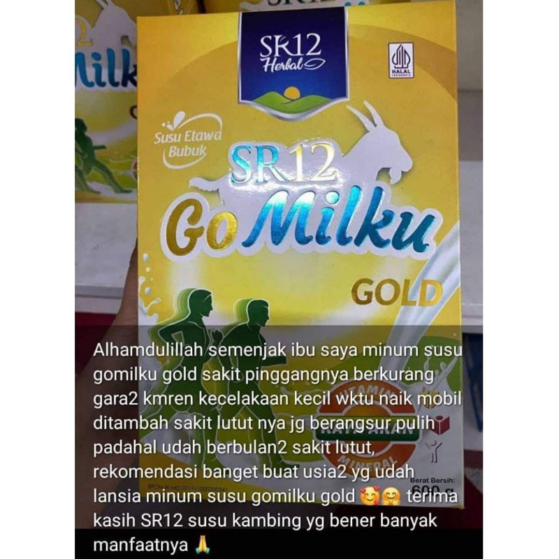 

susu gomilku gold/ susu kambing//susu etawa