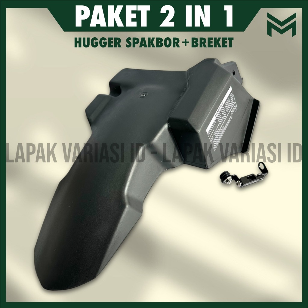 HUGGER SPAKBOR KOLONG BEAT NEW + BREKET ANTI GETAR PAKET 2 IN 1 PNP MOTOR BEAT DELUXE STREET ESP 202