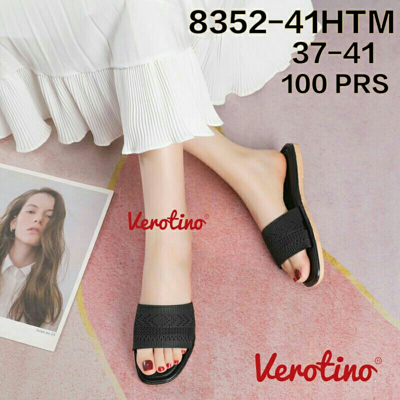 Sandal Selop Verotino 8352 Hitam Terbaru