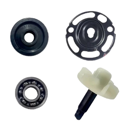 [RNDOM] AS KIPAS + PLAT + LAHAR / BEARING + SEAL SIL / KARET WATER PUMP / WATERPUMP / POMPA AIR RADI