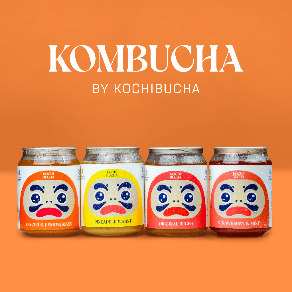 

4 Kombucha Kochibucha (Bundle 4 Flavor)