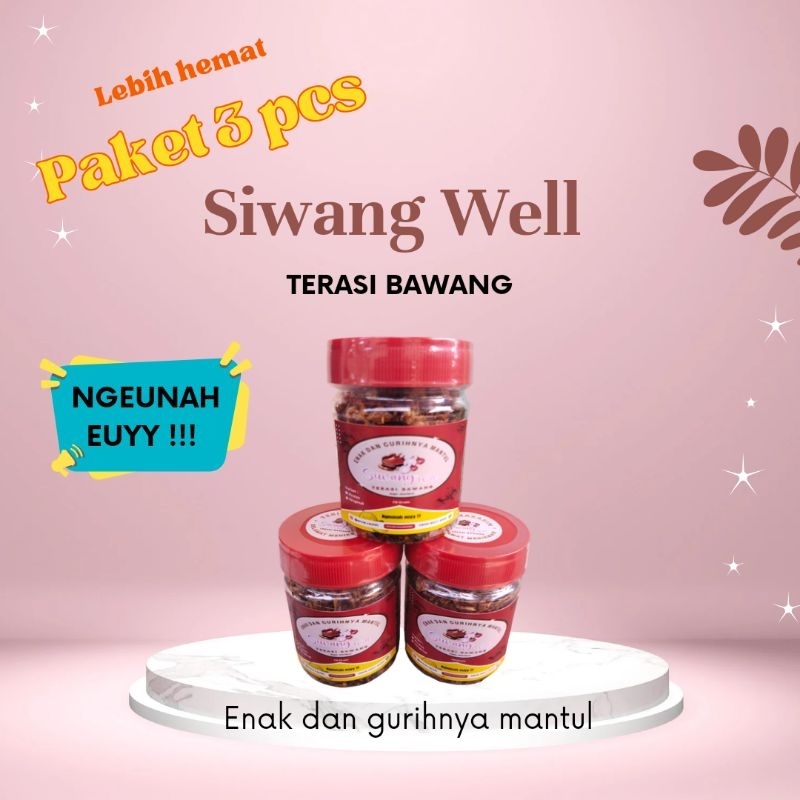 

SIWANG WELL - TERASI BAWANG PEDAS PAKAT 3PCS