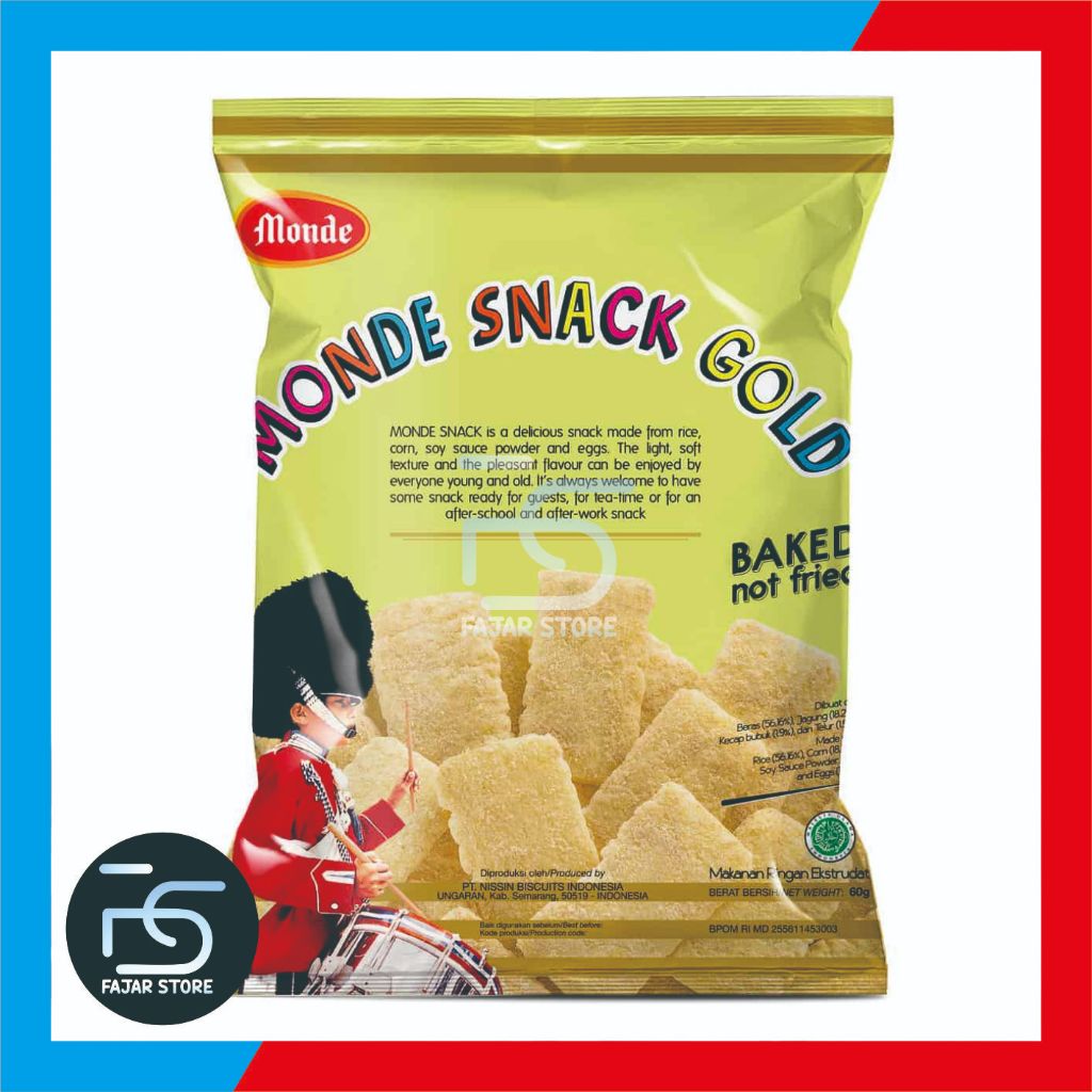 

Monde Serena Snack Gold 27 gr