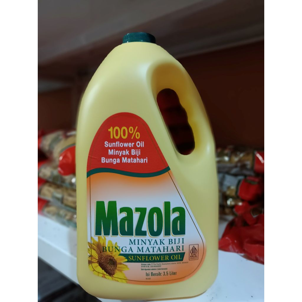 

3,5 Liter Mazola Sunflower Oil | Minyak Bunga Matahari Sun Flower Exp. Oktober 2025