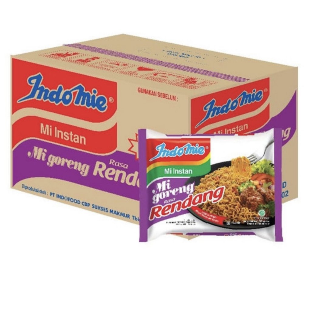 

Mie Instan Indomie Goreng Rasa Rendang 1 dus / 40 pcs