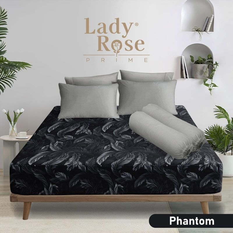 Sprei lady rose ukuran 180x200 tinggi 30 phantom