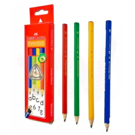 

Faber Castell Pensil Pres School Grip / Pensil Pre School Junior Grip Triangular / Pensil Segitiga