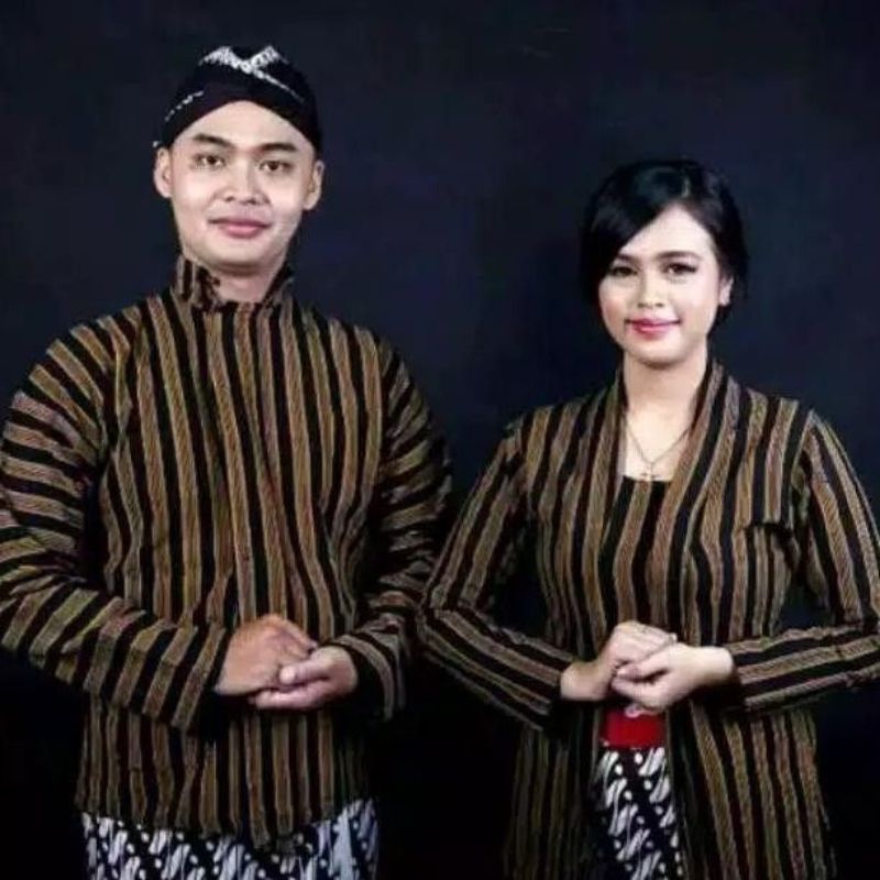 surjan batik lurik pria premium