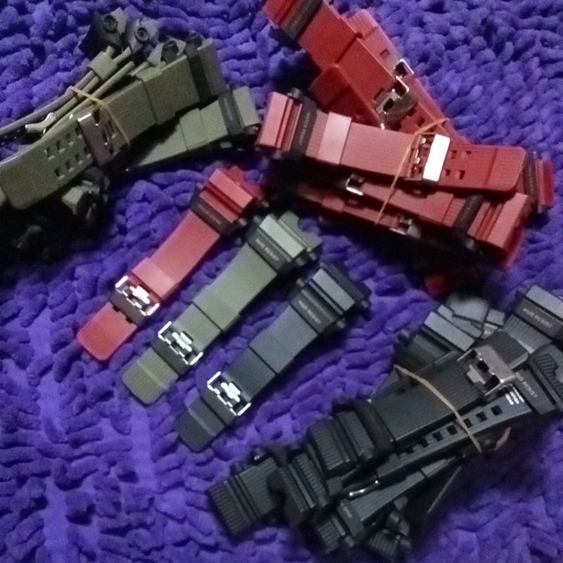 TALI STRAP JAM CASIO G SHOCK GG B-100 / GGB-100 / GG B100 RUBBER STRAP JAM GSHOCK
