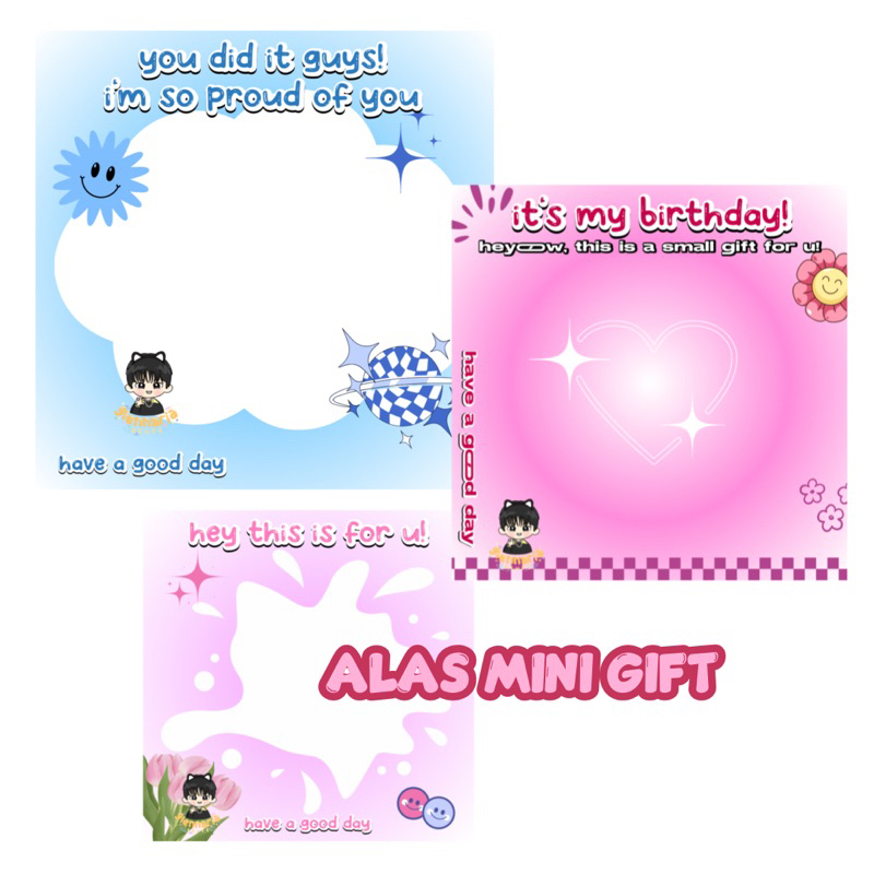 

Alas Mini Gift / Alas kertas mini gift, custom design