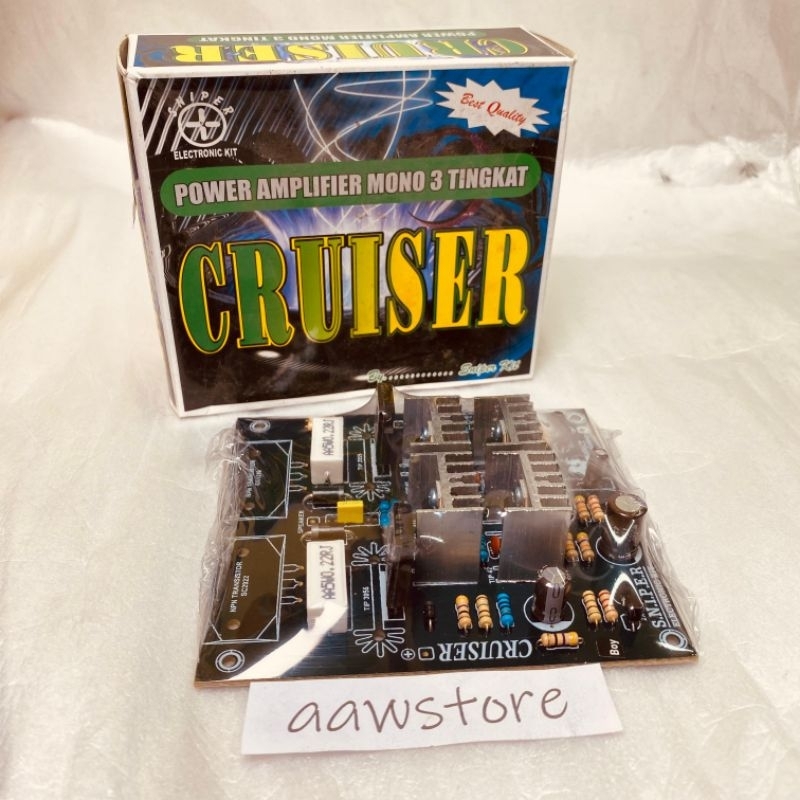 Kit Power Driver Mono 3 Tingkat Cruiser ampli