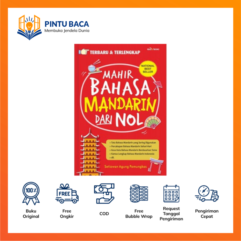 Semesta Hikmah Publishing - Mahir Bahasa Mandarin dari Nol - Buku Bahasa Mandarin
