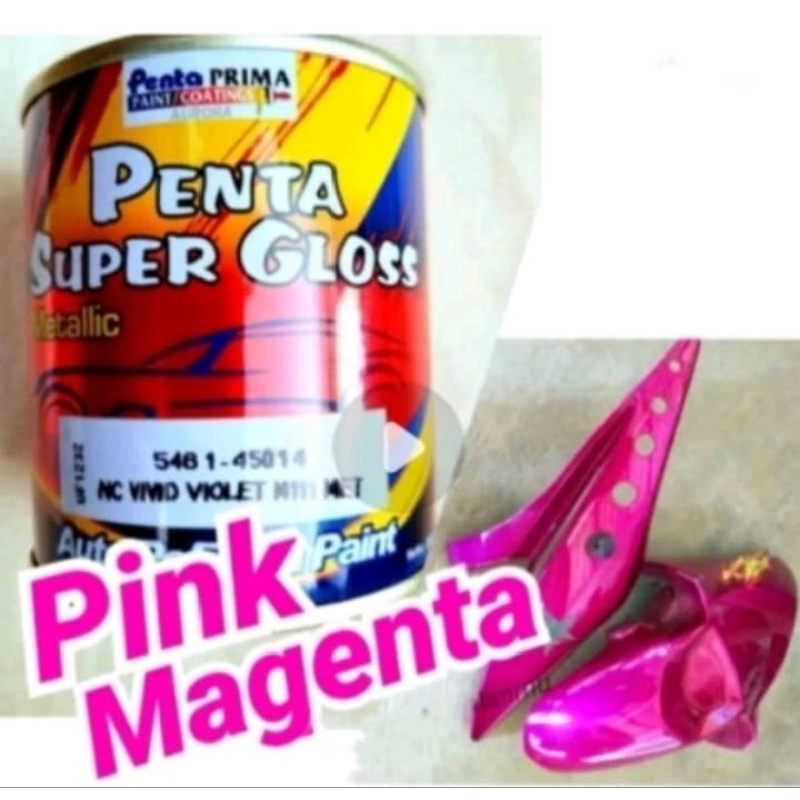 Cat Pink Magenta Penta Super Gloss Vivid Violet Met 5461-45014 Pink Magenta Metalik
