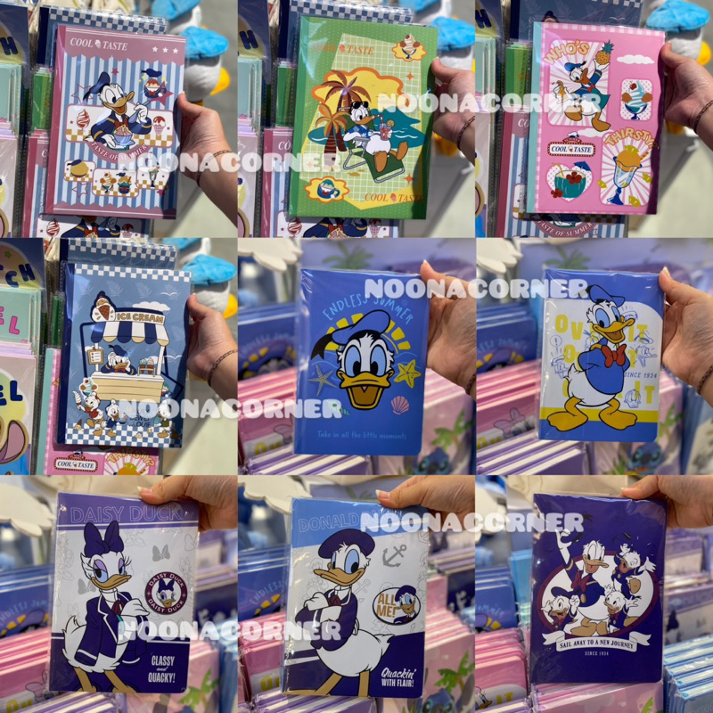 

Ohsome x Disney ‼️ Notebook / Notepad B5 & A5 DONALD & DAISY DUCK SERIES