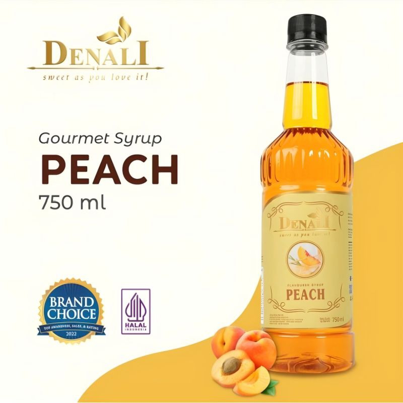 

Denali Flavor Syrup Peach 750ml