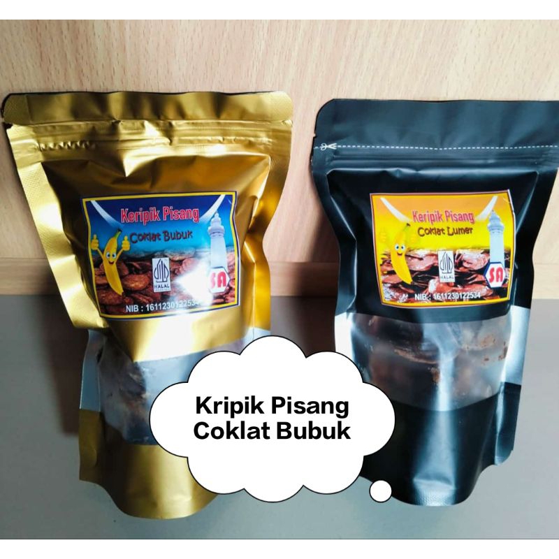 

Kripik Pisang Coklat Bubuk