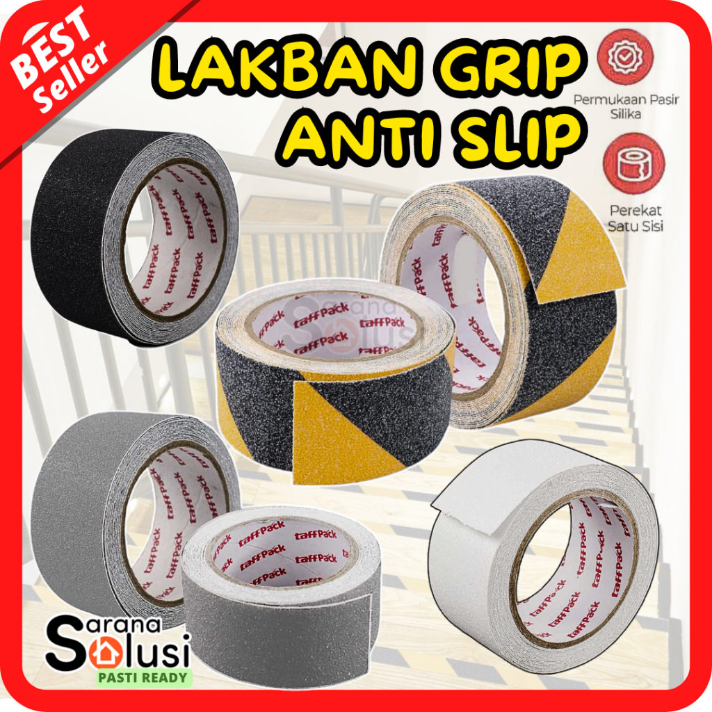 Lakban Tape Safety Grip Anti Slip Strong Traction