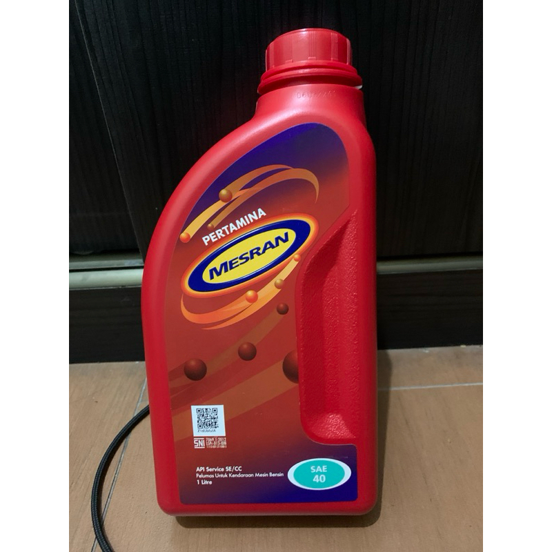 Mesran SAE 40 oli mesin bensin
