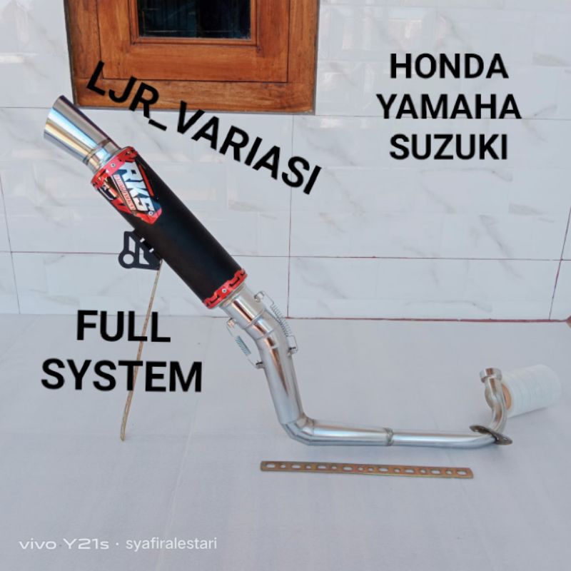 Denting Mas Terang Knalpot Samlong Rks Untuk Motor Beat,Beat Fi,Beat Deluxe,Beat Street,Mio,Mio