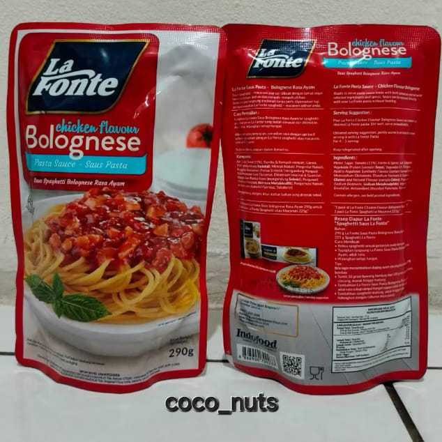

La Fonte / Lafonte Saos Pasta Chicken Bolognese 290gr