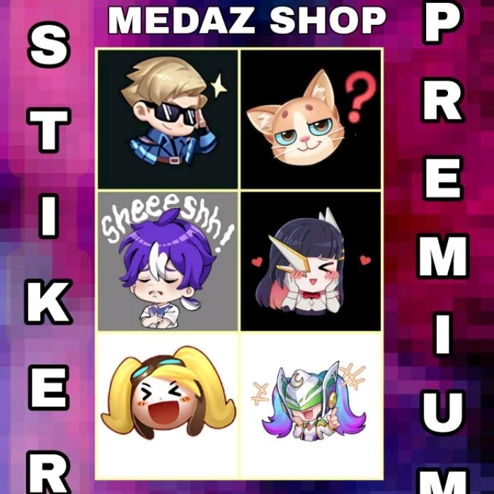 Stiker Premium Emote Mobile Legends