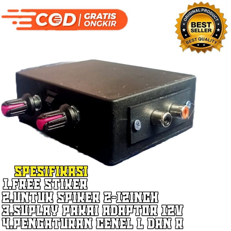 POWER AMPLIFIER MINIATUR 12V