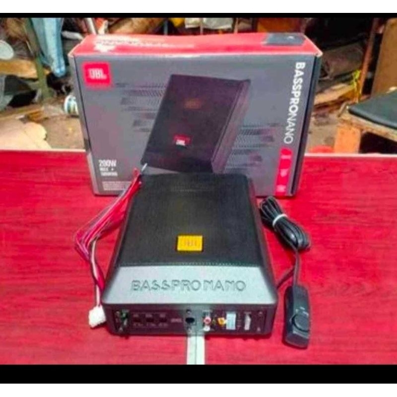 BARU Subwoofer Kolong JBL BASSPRO Nano