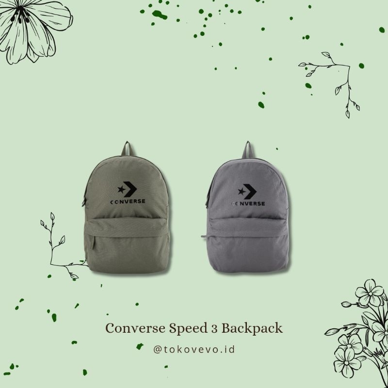 Tas Ransel Converse Original - Speed 3 Large Logo Backpack
