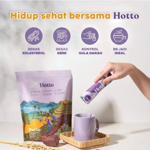 

HOTTO PURTO MULTIGRAIN WITH PURPLE POTATO @16 SACHET