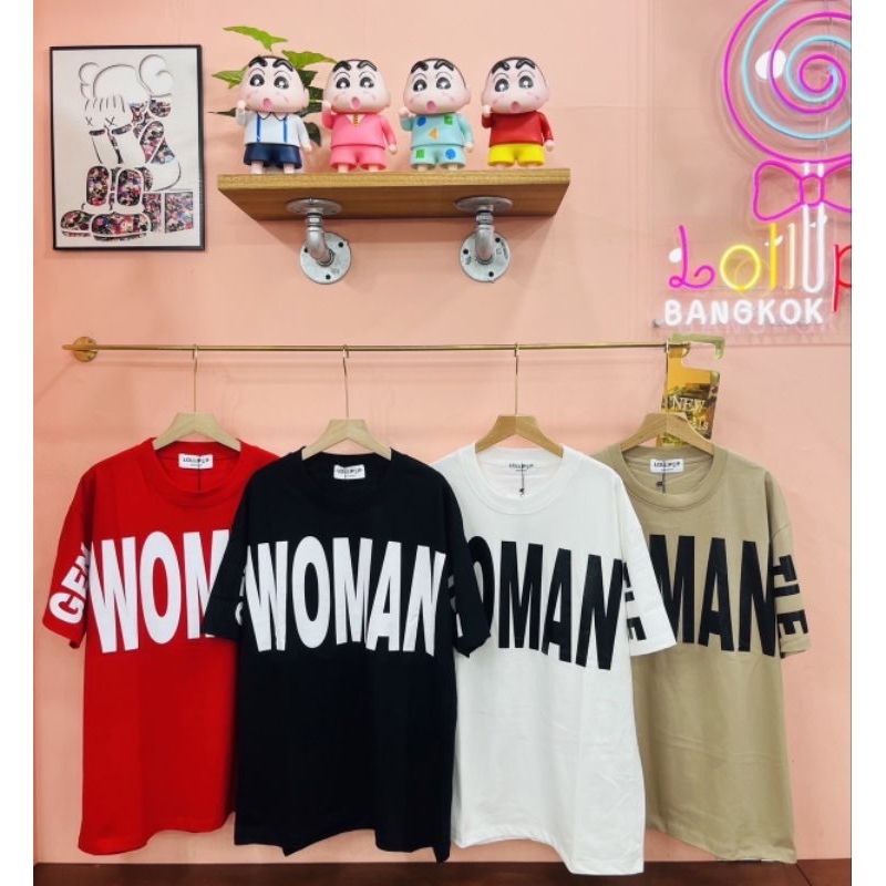 TERMURAH BAJU BANGKOK KAOS IMPORT GENTLE WOMAN GTWM MERK LOLLIPOP / BAJU BKK ORIGINAL FIRST HAND SUP