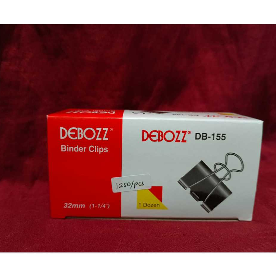 

DEBOZZ BINDER CLIPS 32MM