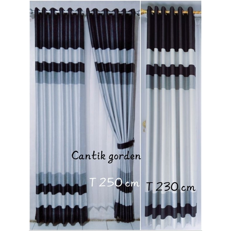 GORDEN BLACKOUT MOTIP PELANGI GORDENG JENDELA HORDENG PINTU BAHAN TEBEL HALUS TIDAK LUNTUR
