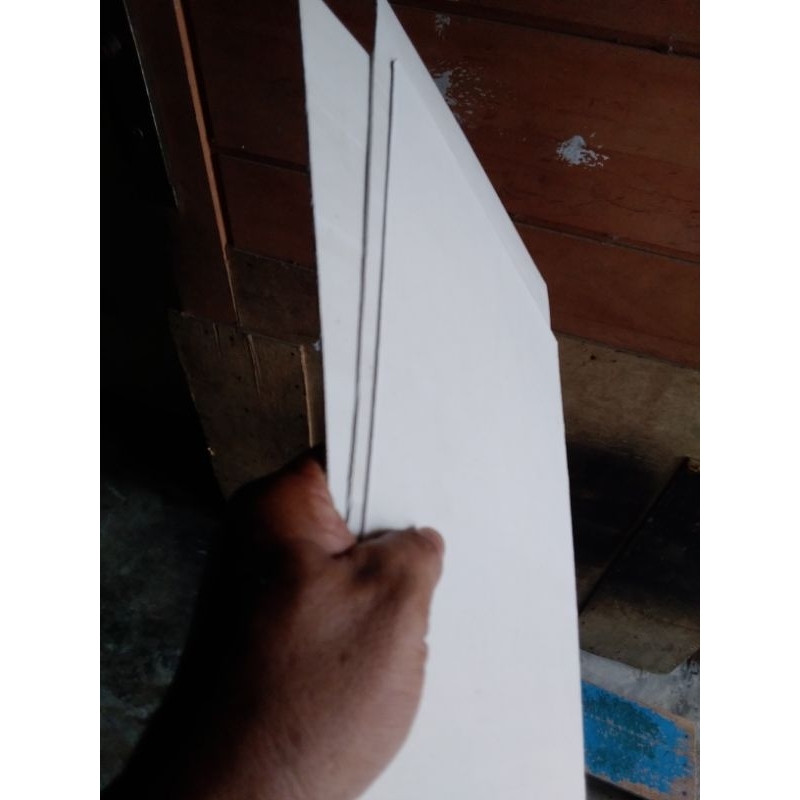 lembaran pvc paralon 35x26cm