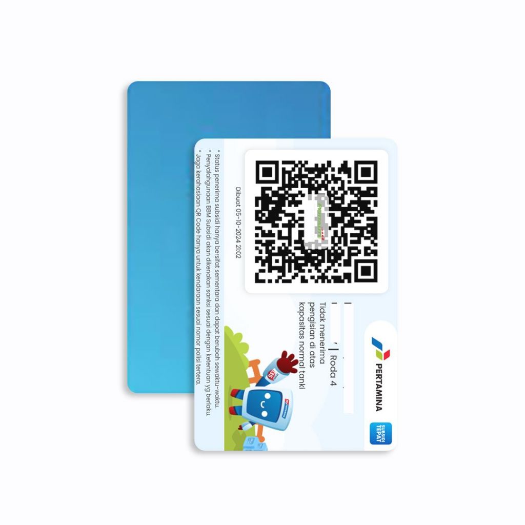 

Cetak Kartu My Pertamina 1 HARI JADI