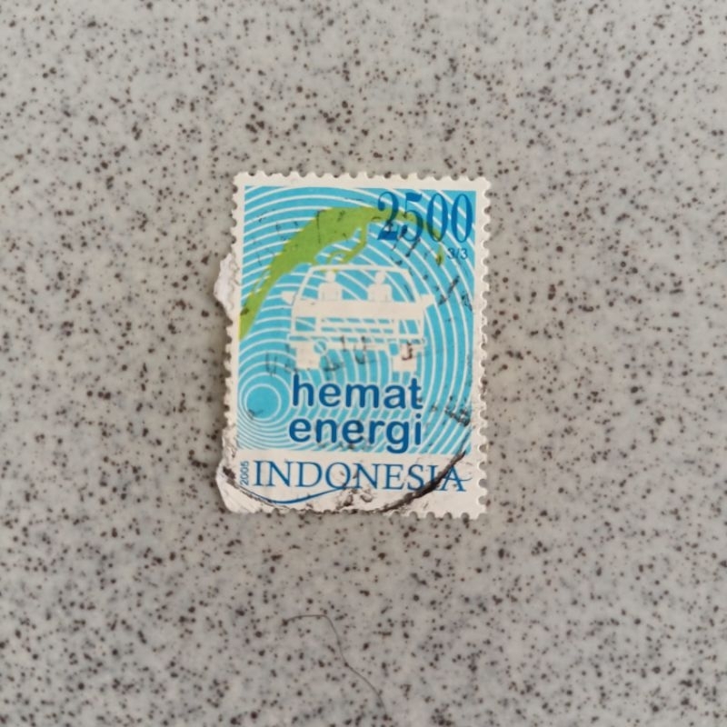 

Perangko Indonesia used hemat energi