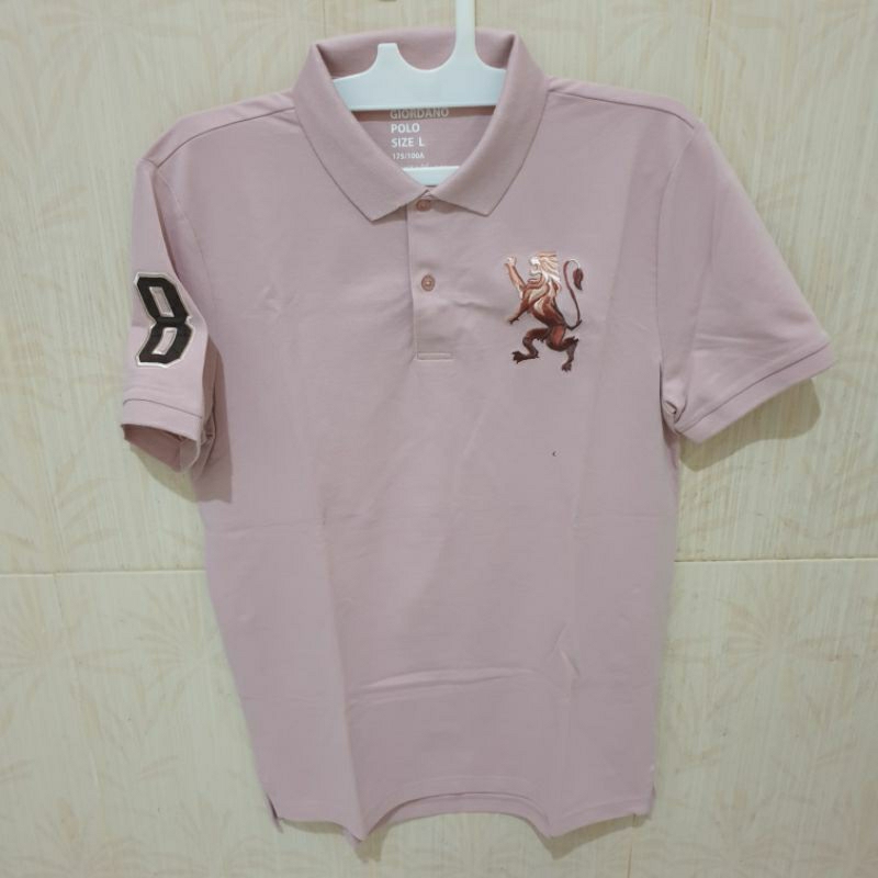 SALE POLO SHIRT GIORDANO 3D LION