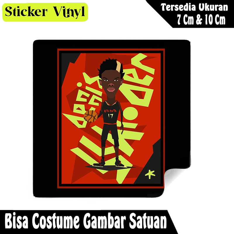 

Radit667 Stiker Sticker Pemain Basket Dennis Schroder Vynil Tahan Air Bisa Custom Gambar