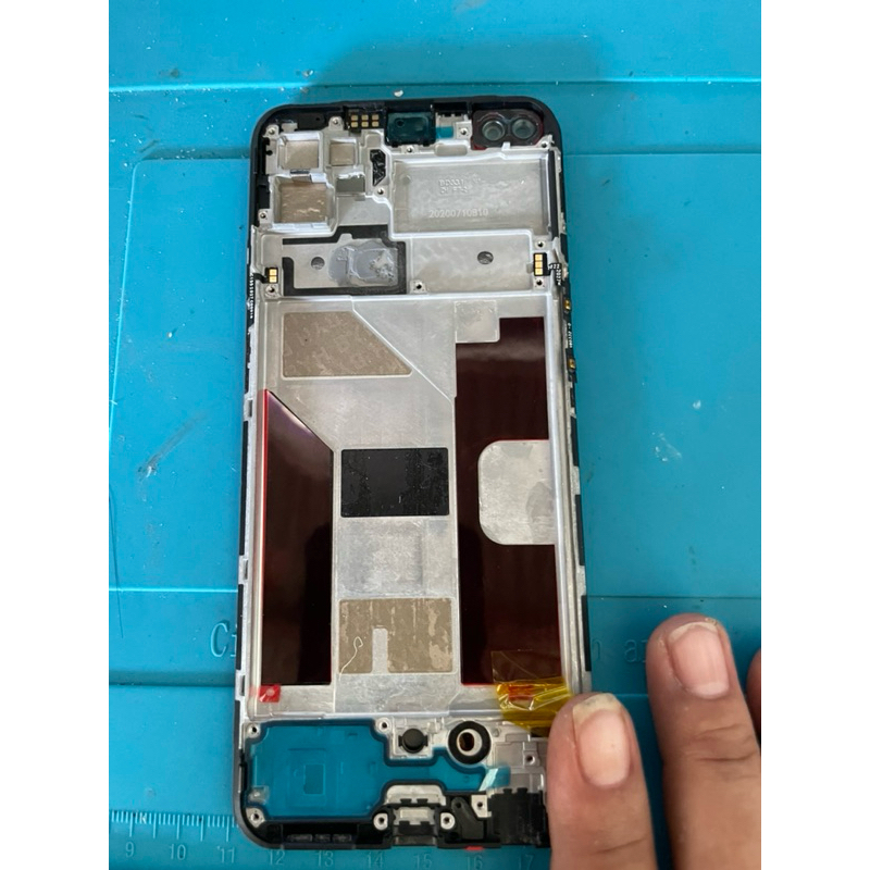 Tulang Lcd Reno 4 Original Copotan