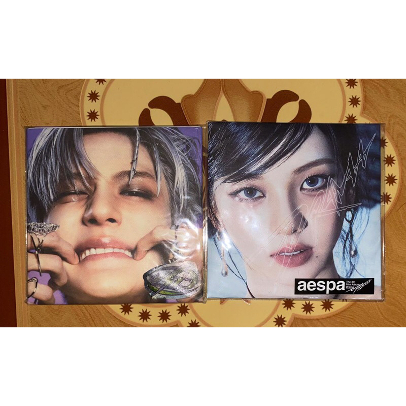 WTS (want to sell) poster nct jeno istj & poster karina aespa drama unsealed (poster only)