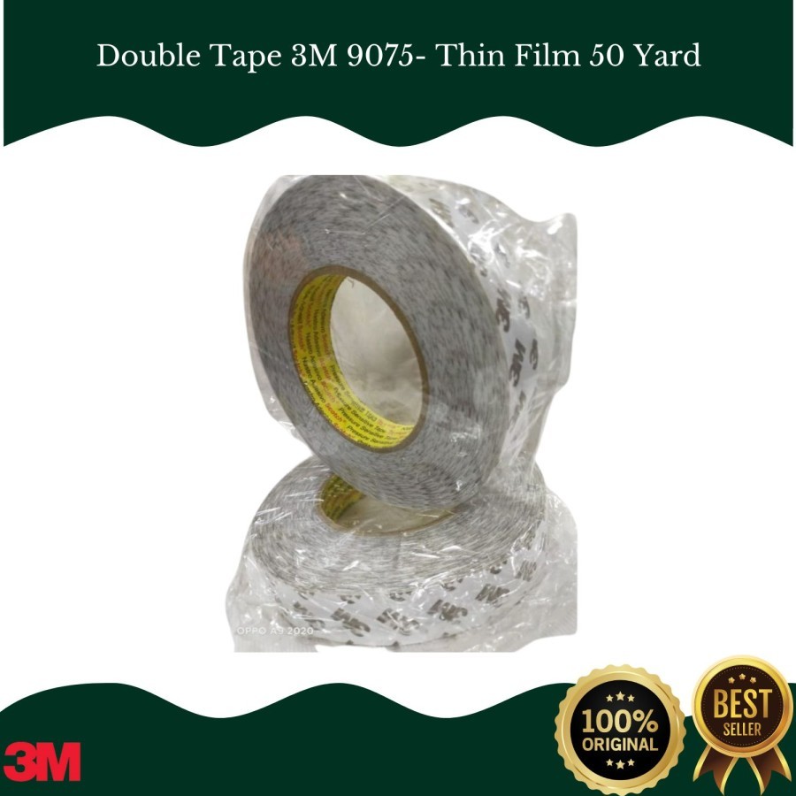 

Double Tape 3M 9075- Thin Film 50 Yard - 1/2 inch