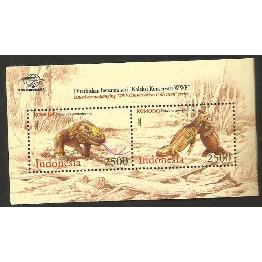 

A 12503 SATU BUAH SS SOUVENIR SHEET PRANGKO PERANGKO INDONESIA TEMA SATWA WWF DENGAN KONDISI MNH MINT NEVER HINGED