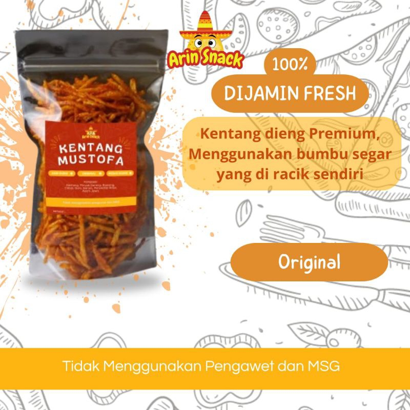 

Arin Snack - Kentang Mustofa Lezat 250gr - Camilan Sempurna untuk Anda!