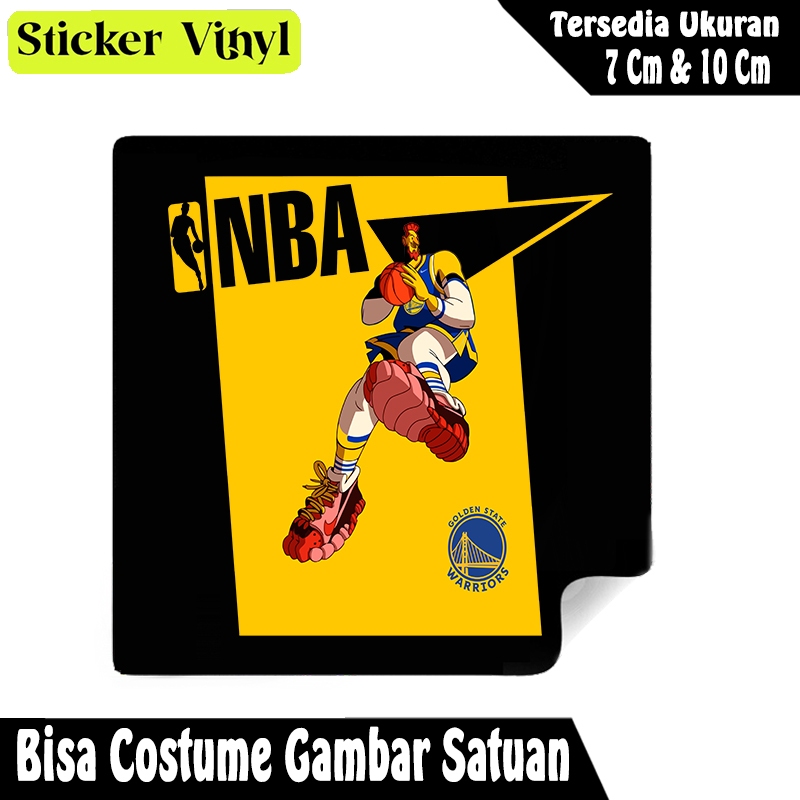 

Radit667 Stiker Sticker Pemain Basket Golden State Warriors Bahan Vynil Tahan Air Bisa Custom Gambar