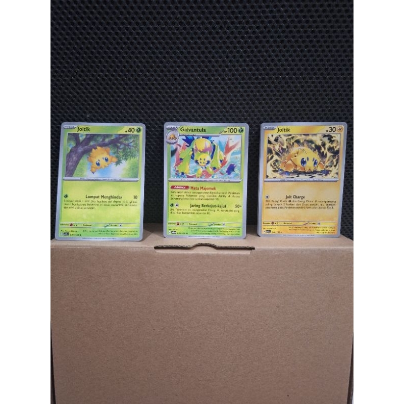 Kartu Pokemon Joltik - Galvantula